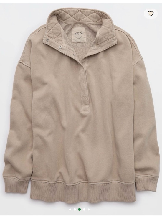 aerie Other - aerie Beige Quilted Pullover - NEW